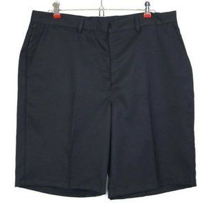 Edwards Work Uniform Shorts Black Microfiber 14‎